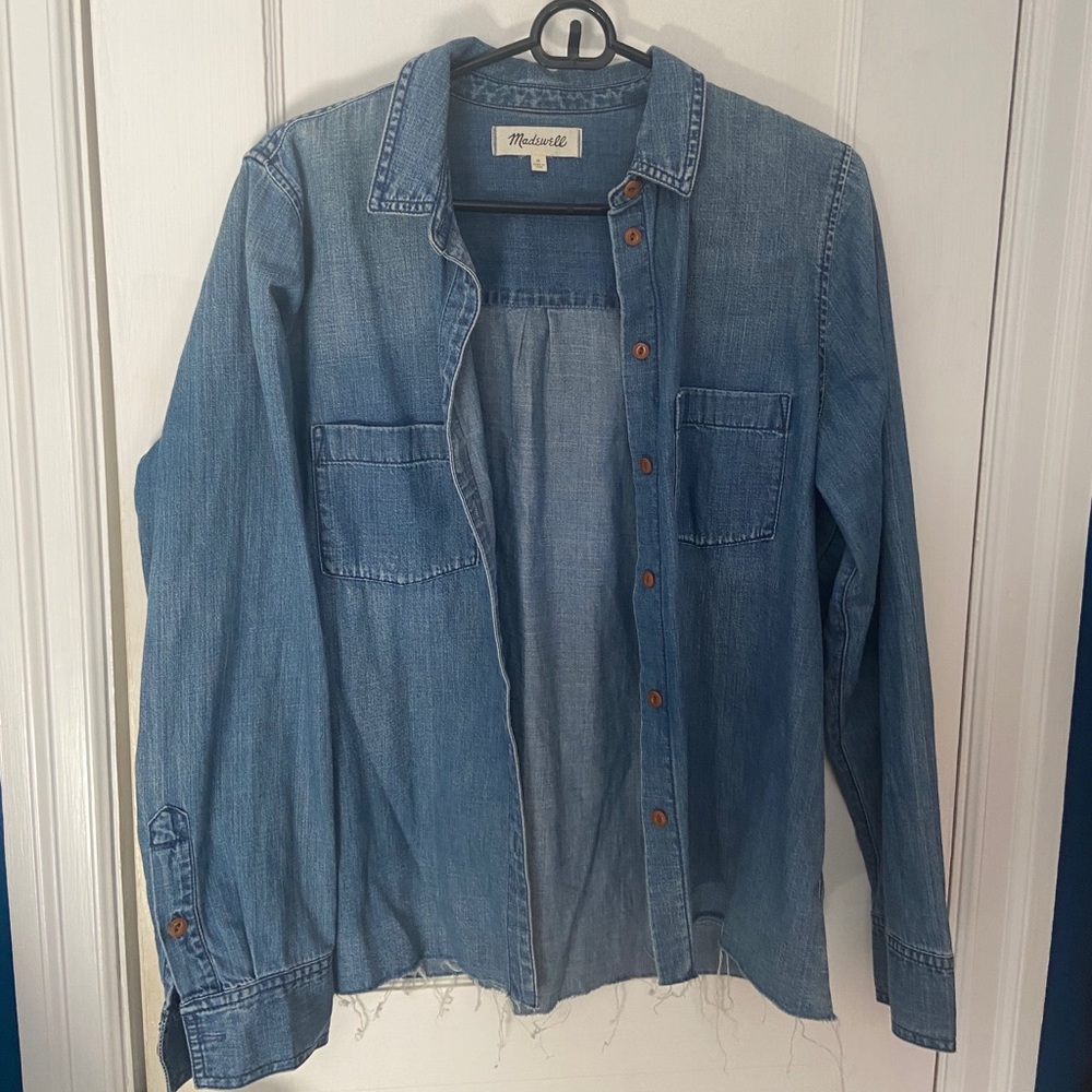 Madewell denim shirt